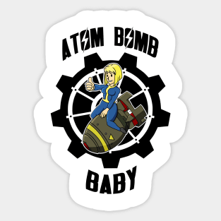 Atomic Bomb Baby Sticker
